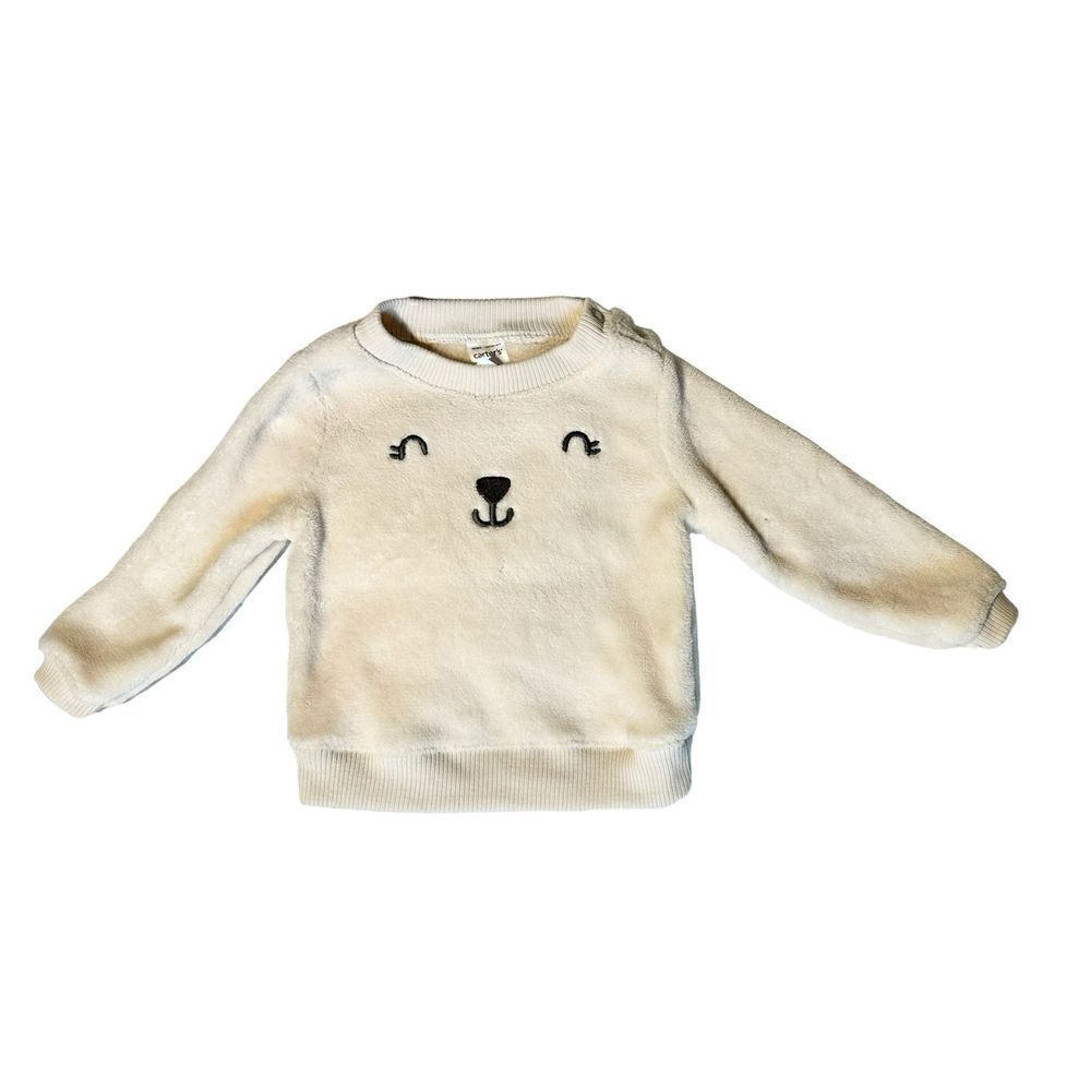 Baby’s Fleece Pull-over Sweater, 9m